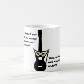 Mug Ukulélé développée vers le haut de l'humour (Centre)