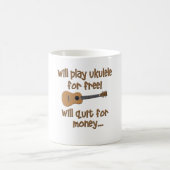 Mug Ukulele Drôle (Centre)