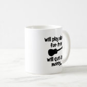 Mug Ukulélé drôle (Devant droit)