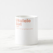 Mug Ukulele Girl - Ukulele  (Centre)