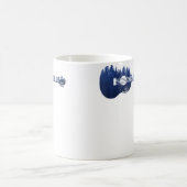 Mug Ukulele Guitar Forest Silhouette Landscape Trees M (Centre)