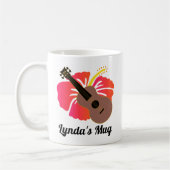 Mug Ukulele Hawaiian Music Lover (Gauche)