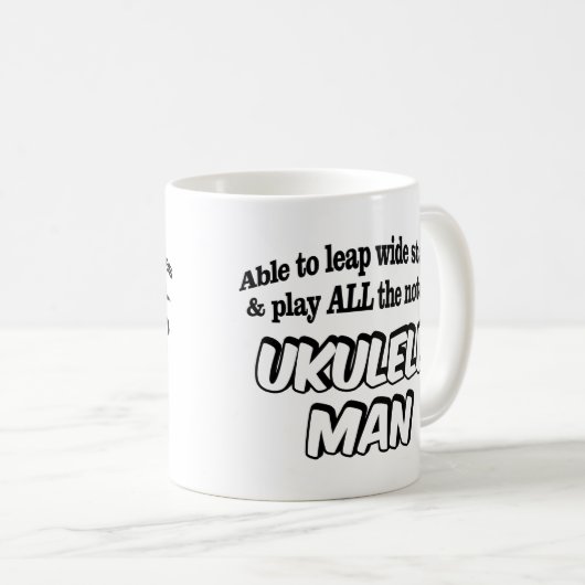 Mug Ukulele Man (Devant droit)