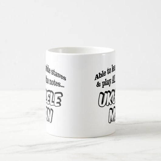 Mug Ukulele Man (Centre)