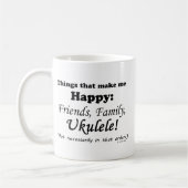 Mug Ukulele Me Rend Heureux (Gauche)
