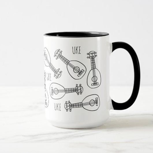 Mug Ukulélé Mignon (Droite)