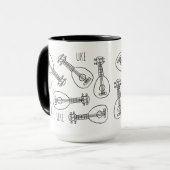 Mug Ukulélé Mignon (Devant gauche)