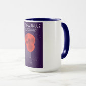 Mug Ultima Thule Keiper Belt art spatial (Devant droit)