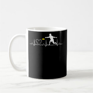 Mug Ultimate Frisbee Heartbeat Disc Golf