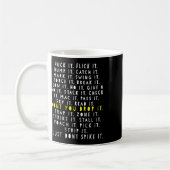 Mug Ultimate Frisbee Jeu Langue Frowler Disc Golf P (Gauche)