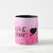 Mug Ultime fourrure Faux Rose Chaud (Centre)