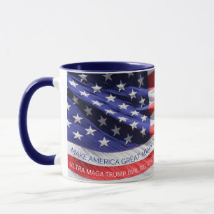 Mug Ultra MAGA Trump Girl Mug-No excuses