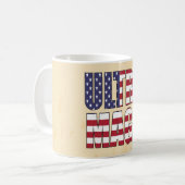 Mug Ultra MAGA Trump Supporter 💡 Great Again USA (Devant gauche)