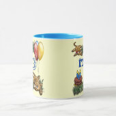 Mug Ultra mignon 3 ans Leopard Safari Anniversaire (Centre)