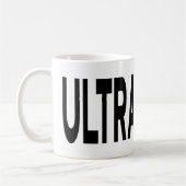 Mug ULTRASOUND Black Typography (Gauche)