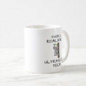 Mug Ultrasound Tech Sonographer Cadeau (Devant droit)