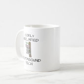 Mug Ultrasound Tech Sonographer Cadeau (Devant gauche)