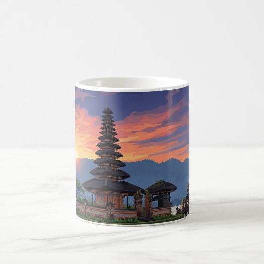 Mug Ulun Danu Bali Indonésie Voyage (Centre)