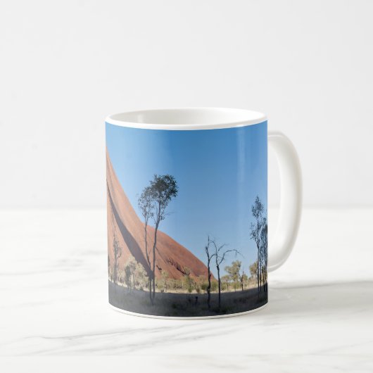 Mug uluru et plaine désertique (Devant droit)