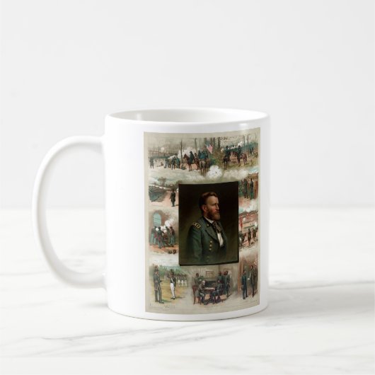 Mug Ulysse S. Grant de West Point à Appomattox (Gauche)