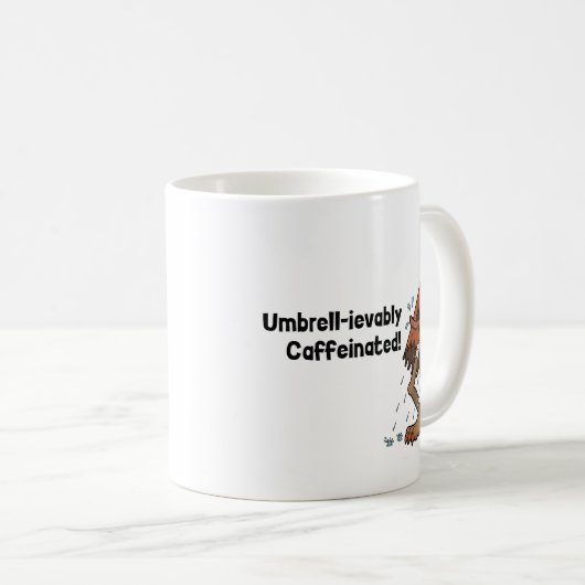 Mug Umbrella Ghost Yokai- Umbrell ievablement Caféiné (Devant droit)