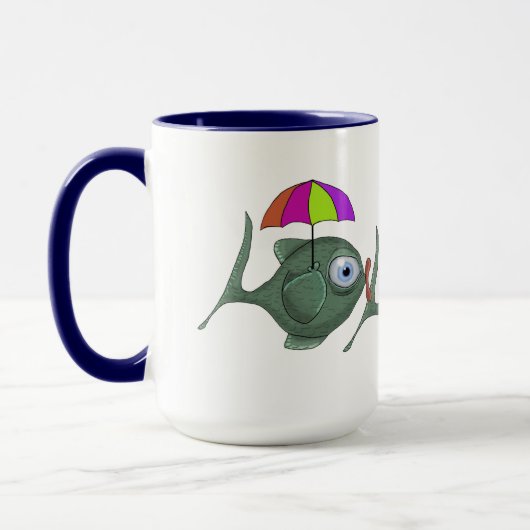 Mug UmbrellaFish (Gauche)