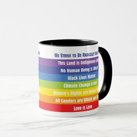 Mug - Un accueil radical (Devant droit)