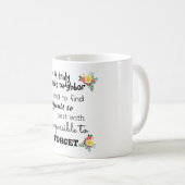 Mug Un adieu de grand voisin (Devant droit)