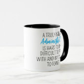 Mug Un Administrateur Véritablement Excellent est Dur (Devant droit)