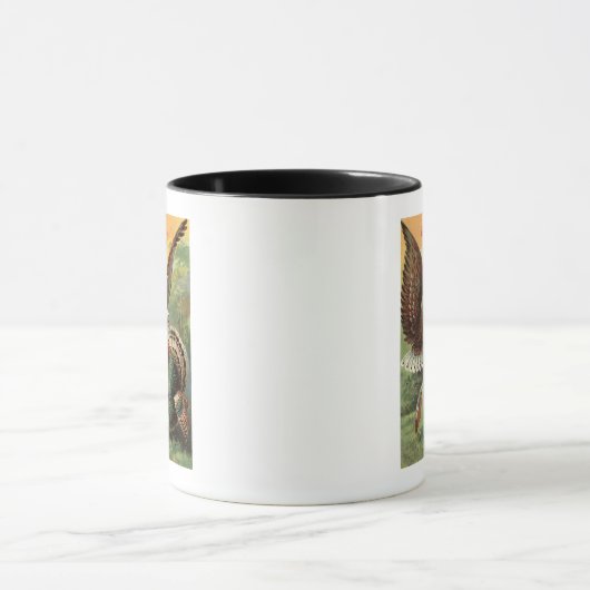 Mug Un aigle attaque une Turquie (Centre)