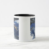 Mug Un aigle F-15C de l'armée de l'air américaine se p (Centre)