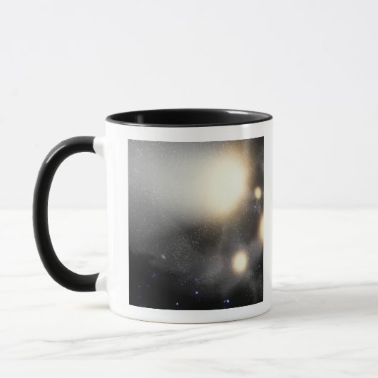 Mug Un amas de galaxies (Gauche)