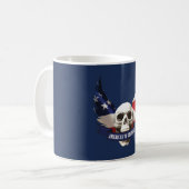 Mug Un Américain au crâne os (Devant gauche)