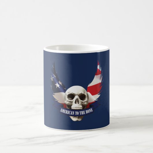 Mug Un Américain au crâne os (Centre)