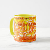 Mug Un Ami Aime En Tout Temps... - Customisé (Devant gauche)