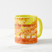 Mug Un Ami Aime En Tout Temps... - Customisé (Devant droit)