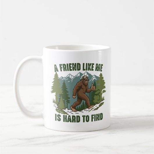 Mug Un ami comme moi est difficile à trouver Bigfoot S (Gauche)