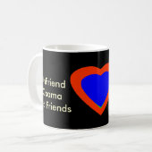 Mug Un ami Obama et ses amis (Devant gauche)