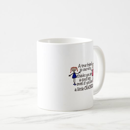 Mug Un ami vrai (Devant droit)