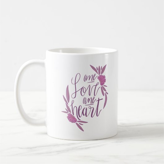 Mug un amour un coeur (Gauche)