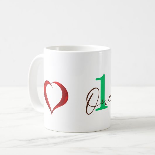 Mug Un an (Devant gauche)