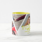 Mug Un An D'Amour Multiphoto Collage Anniversaire (Centre)