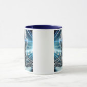 Mug Un androïde d’un futur lointain l’éveil de l'ia. (Centre)