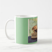 Mug Un anniversaire de chien de saucisse (Gauche)