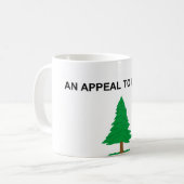 Mug Un appel au drapeau de révolution américaine de (Devant gauche)