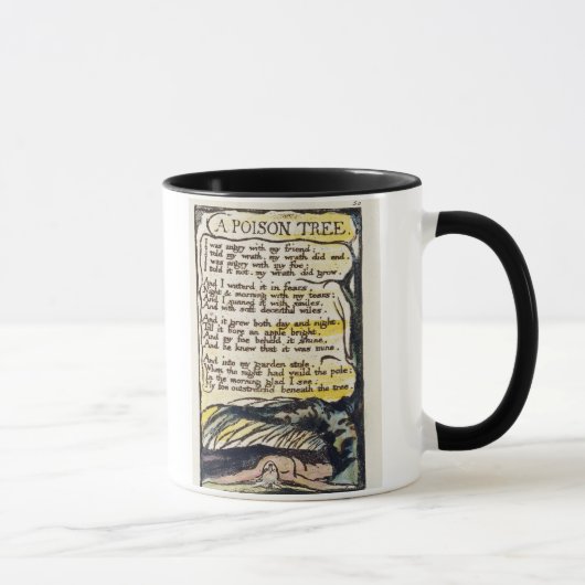 Mug "Un arbre de poison", plaquent 50 (Bentley 49) des (Droite)