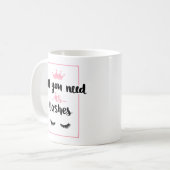 Mug Un artiste de maquillage amusant donne des coups d (Devant gauche)