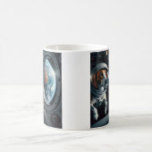 Mug Un astronaute américain de chasse dans l'espace ex (Centre)