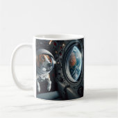 Mug Un astronaute américain de chasse dans l'espace ex (Gauche)