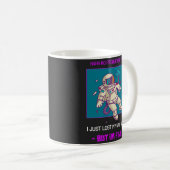 Mug Un astronaute drôle perdu dans l'espace Je vais bi (Devant droit)
